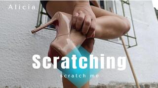 I scratch my feet even in my high heels (2)