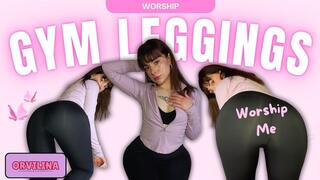 Orvilina's Gym Legging Worship
