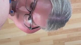 4k Eager MILF Carlie Vixen takes a HUGE facial load from a BWC