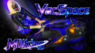 Latex Space Mistress: Sealed Slave’s Multiple Orgasms