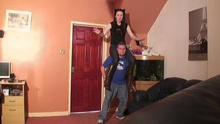 Hannah's Shoulder Riding Slave