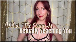 What The Cage Is Actually Teaching You - chastity | premature ejaculation | femdom