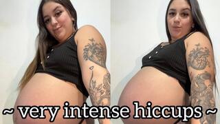 Very intense hiccups + pregnant