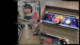 ASMRING MARILYN MONROE BY ANDY WARHOL POP ART