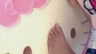Tiny feet. Maximum chaos.