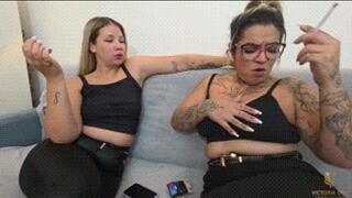 SMOKING & HAIRY ARMPIT GODDESS - BY VICTORIA DIAS AND YASMIM BRISA - FULL VERSION IN FULL HD - NEW MAY 2026