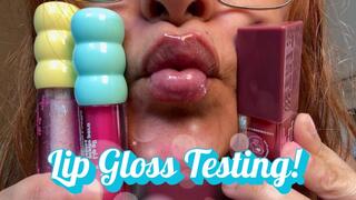 New Lip Glosses Testing on my Small Lips!