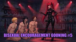 Bisexual Encouragement Gooning #5: Latex Bi Surrender