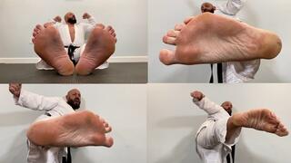 DeFeeted By My Big Black Belt Soles