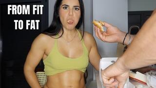 From fit to fat - OnlyVanessa (custom clip)