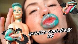 Gentle Giantess Minty dirty kiss and BJ