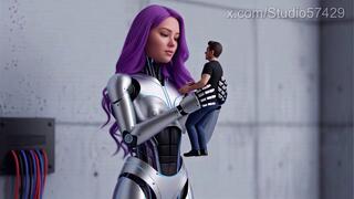 Giantess Gynoid Robot Goddess - Activated