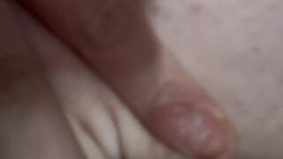 Lotioned Belly Vibrating