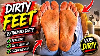 Dirty feet!
