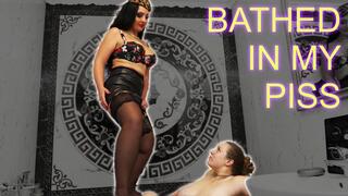 Humiliation and Pissing: 8 Hours of pain for Rabbit with Matriarch Ezada Sinn at the House of Sinn - Part 2: The Shower she deserves