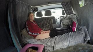 Pussy Sniffer In The Campervan (4K)
