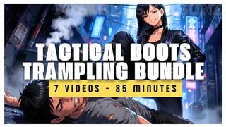 1 Hour of Yuki Tactical Boot Domination Movie: POV Trample, Worship, Facestanding & Face Stomp Compilation