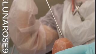 PATIENT HAS BLUE BALLS! POV