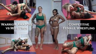 Warrior Amazone vs Miss Frog: Competitive Female Wrestling (March 2026)