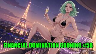 Financial Domination Gooning #5B: Eiffel Tower Paypig Trance (Animated)