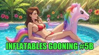 Inflatables Gooning #5B: Inflatables Mind Control Goon Trance (Animated)