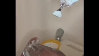 Masala shaves her legs for the summer!