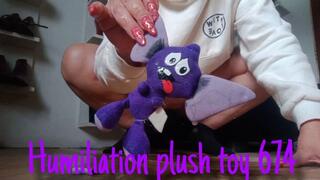 Humiliation plush toy 674