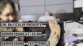 DOMMESQUAD VS LEELAH - DOMMESQUAD - FEET - PART 1