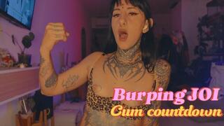 Burping JOI Countdown – Loud Belches Make You Cum