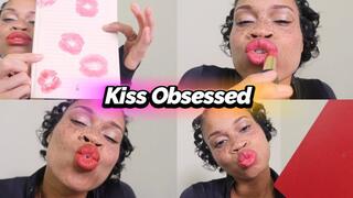 Kiss Obsessed- Ebony Femdom Goddess Rosie Reed Lipstick Fetish Kiss Worship- 1080p HD