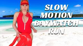 Slow Motion Baywatch Run