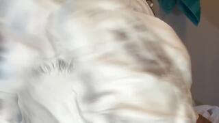 Shaving foam in the face!
