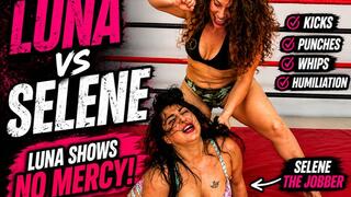 Luna Humiliates Selene | Brutal Beatdown by the Jobber