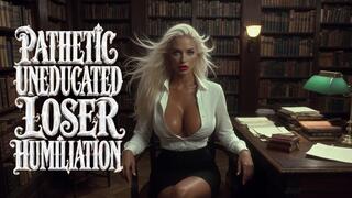 Pathetic Uneducated Loser Humiliation