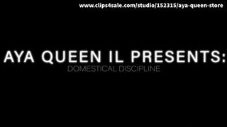 Hey SLAVE! Mommy is giving some domestic discipline by hard SPANKING -Hebrew dubbed with English subtitles-