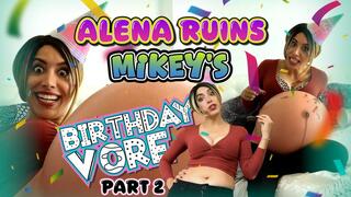 Alena Ruins Mikeys Birthday Vore Part2 SFX Without Muffled Screams[HD]