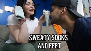 Sweaty Workout Turns Into Foot Domination with Goddess Louise Marcada