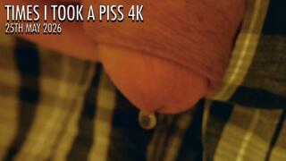 Times I Took a Piss May 25th 20206 4K