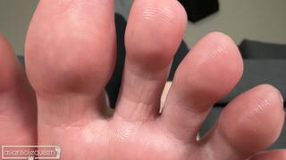Closeup Foot Worship