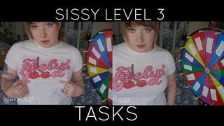 Level 3 Bisexual sissies Kinky Spin the wheel sissy tasks humiliating exposure fetish