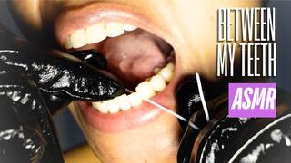 Ebony Giantess Vore Extreme Mouth Close-Ups & Teeth Flossing Teaser