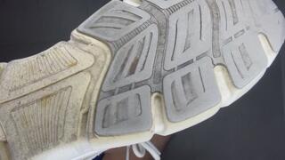 Bob the Giant tramples you with his sneakers