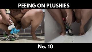 PEEING ON PLUSHIES N10