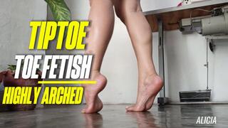 Supports all your weight on the tips of your toes (2)