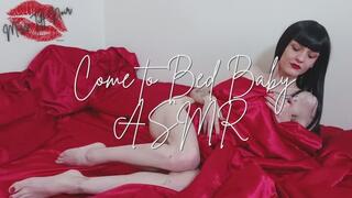 ASMR - come to bed baby, let me whisper in your ear