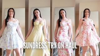 Try On Haul: How to Style Sundresses for Different Occasions in 4k