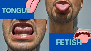 Slimy tongue