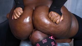 Smelly ass humiliating misery in a dummy thick sweaty farting donkey butt part 3 - wet smelly farts for tiny face cushion