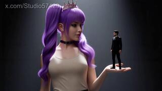 And Now For Her Next Trick - Giantess Miranda Slave Demonstration