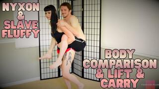 Nyxon & Slave Fluffy Body Comparison & Lift & Carry 720p
